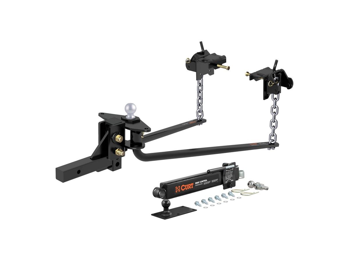 DSI Automotive Curt Weight Distributing Hitch Round Bar 14000 lbs