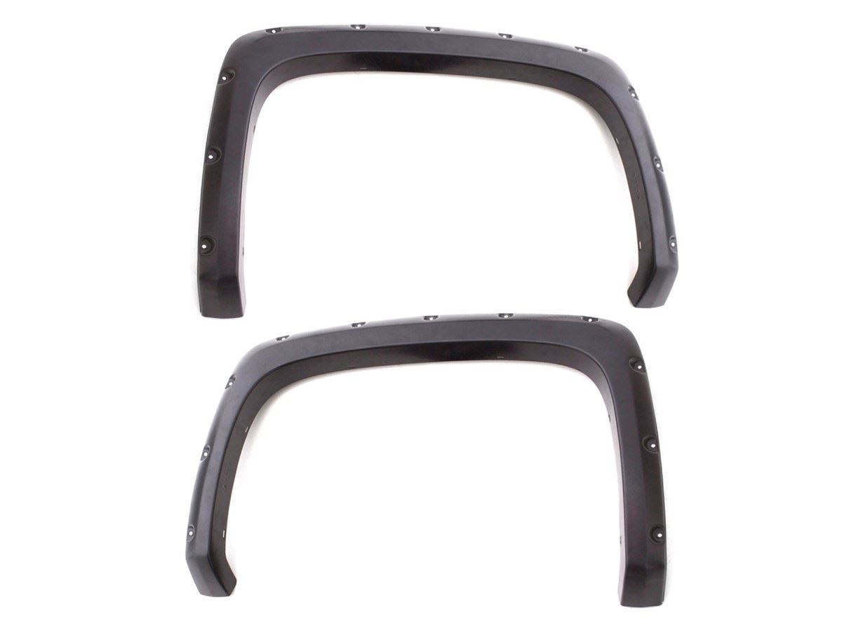 DSI Automotive Lund Rivet Style Fender Flare Set Textured Black