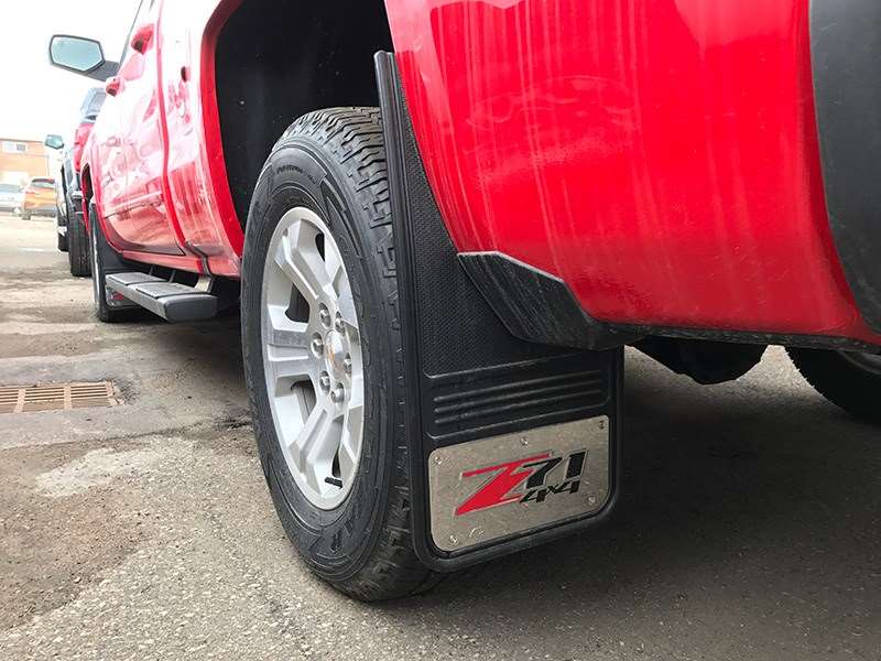 DSI Automotive Truck Hardware Gatorback Mud Flaps Chevrolet Z71 12