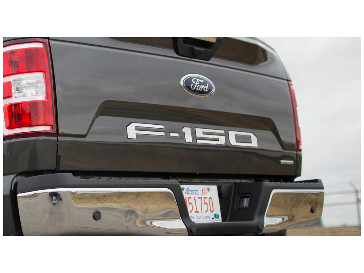 DSI Automotive F150 Tailgate Lettering Stainless Steel