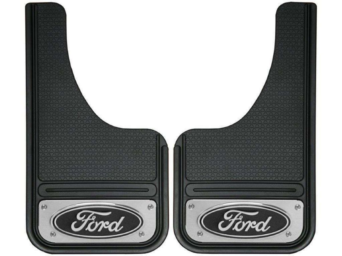 DSI Automotive - Gatorback Mini Ford Logo Cut Mud Flaps - 10" x 18