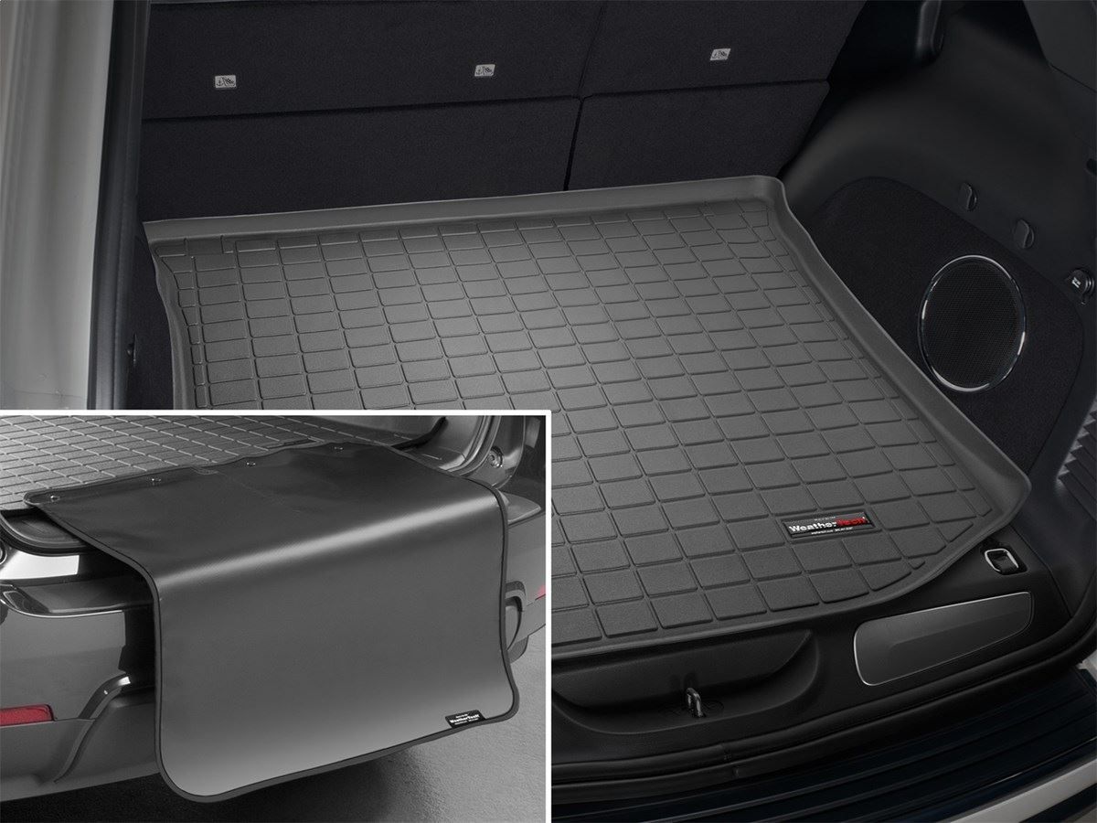 DSI Automotive WeatherTech Cargo Liner w/Bumper Protector Black
