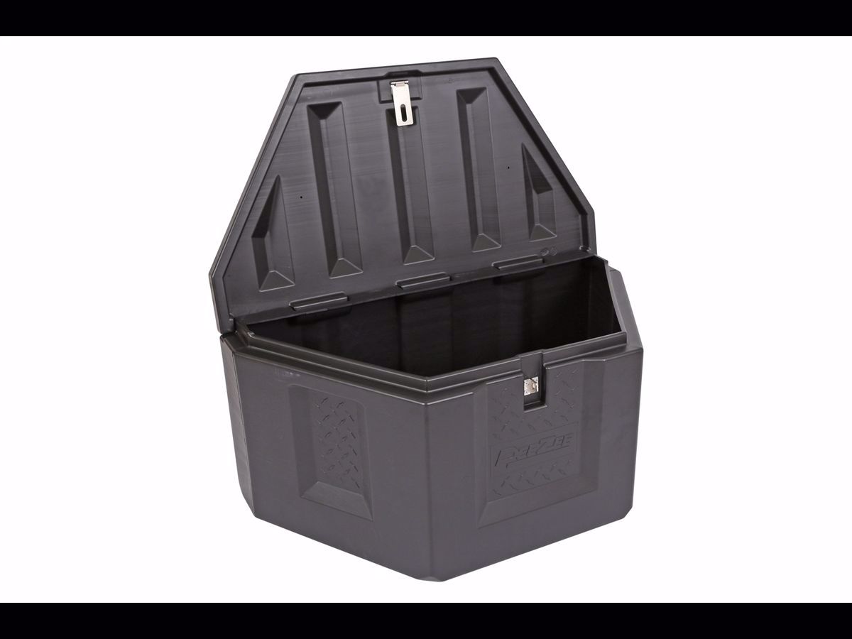 Download DSI Automotive - Dee Zee Specialty Series Poly Triangle Trailer Storage Box - L 36 in Back - L ...