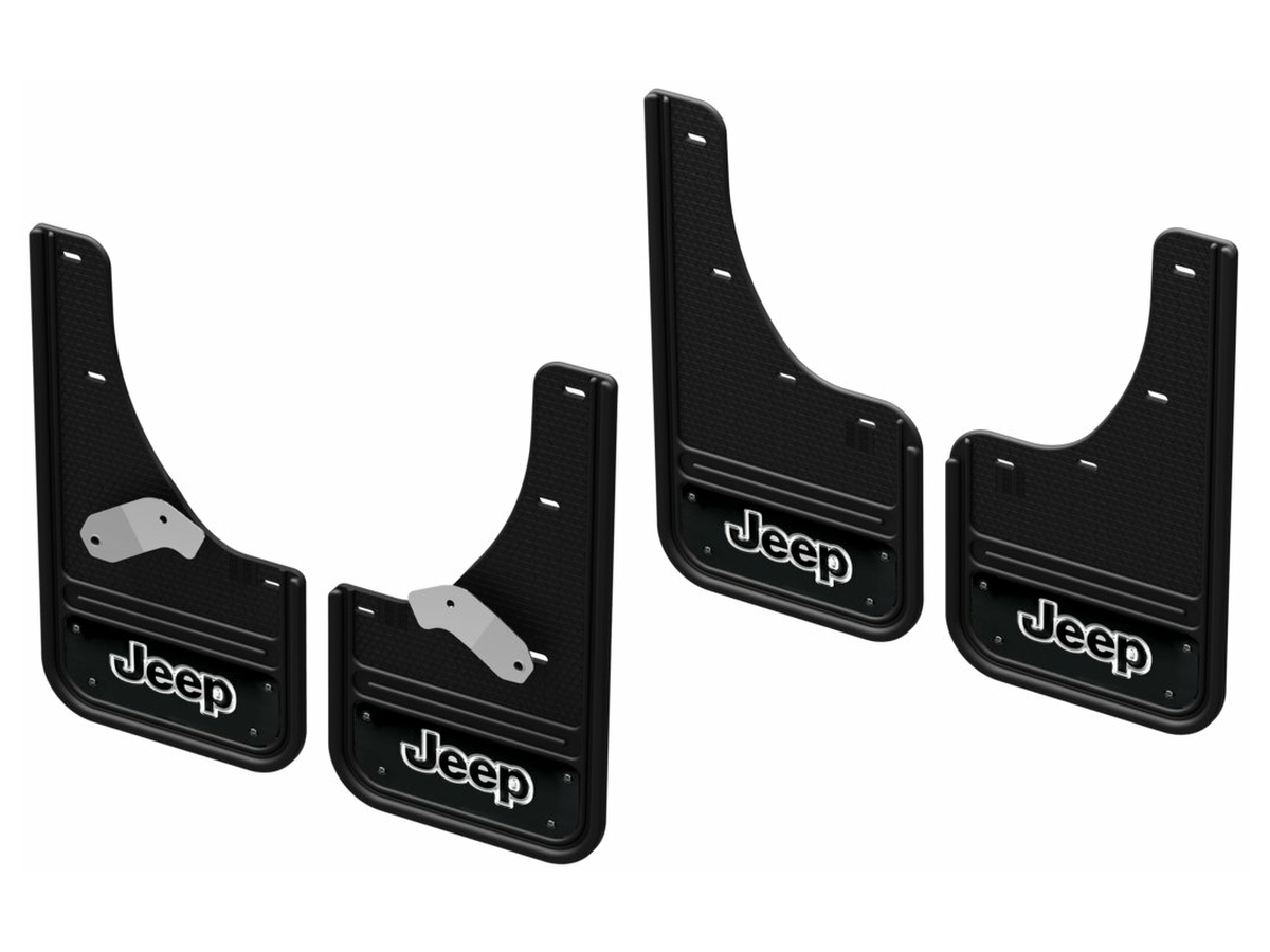 DSI Automotive 20192022 Cherokee Trailhawk Mud Flaps with Jeep Logo