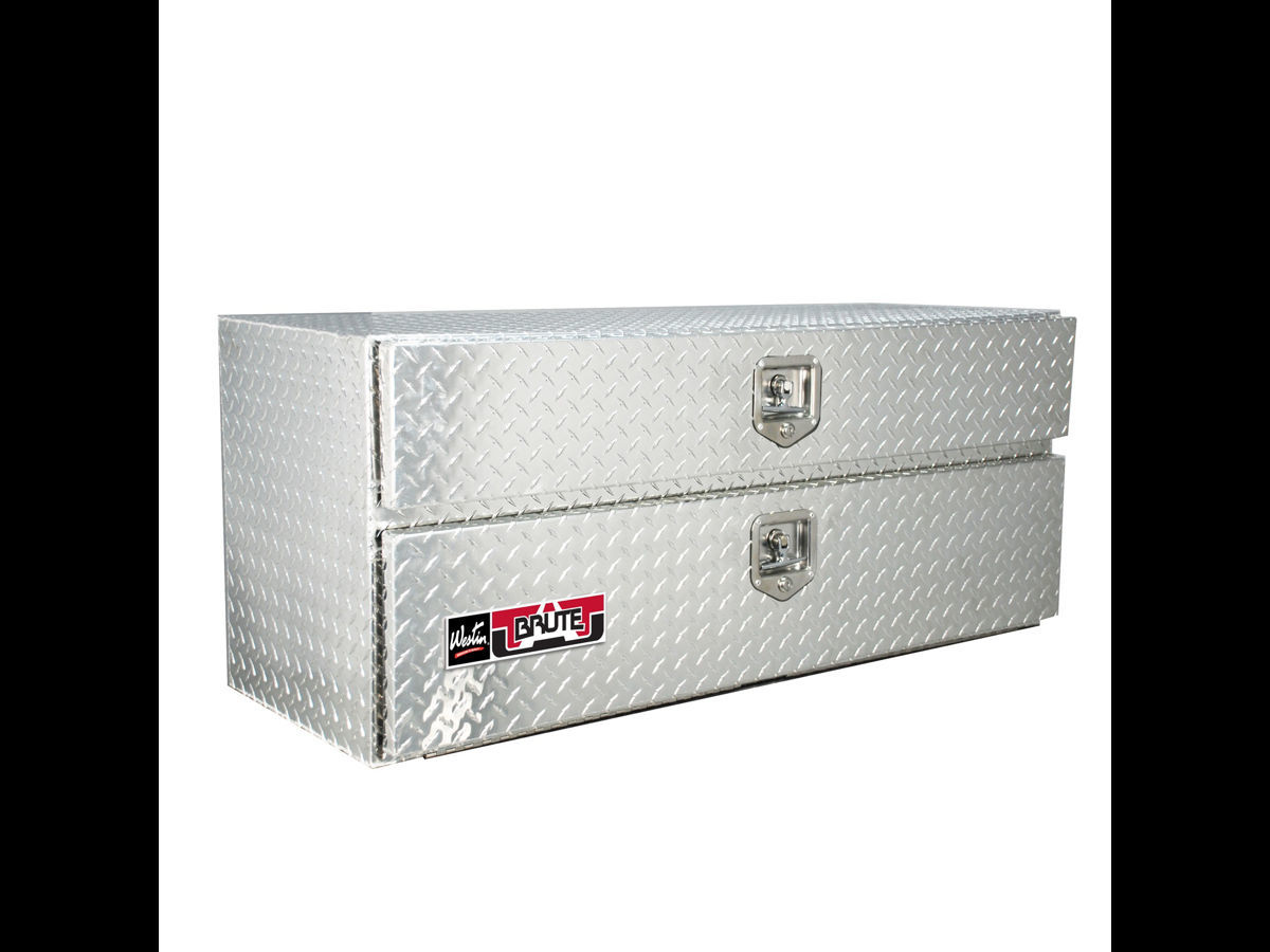 Dsi Automotive Westin Brute Pro Series Underbody Tool Box Polished Aluminum L X W