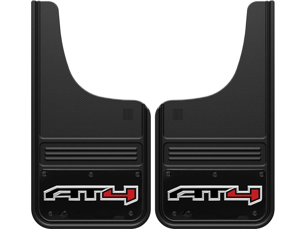 DSI Automotive Gatorback Mud Flaps GMC AT4 Black Wrap "12x23" Cut