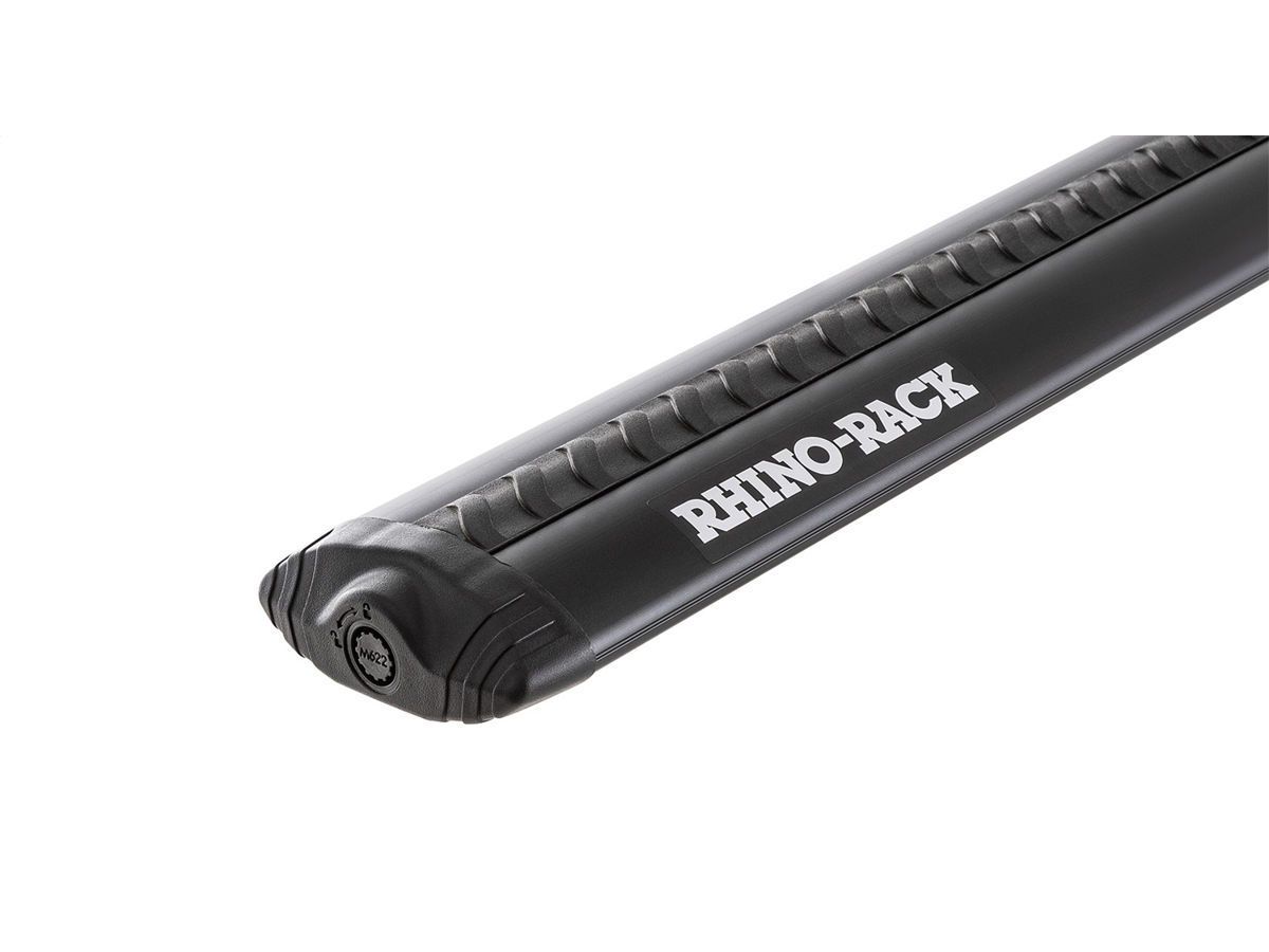 DSI Automotive - Rhino Rack Vortex 2500 Roof Rack - 2 Bar - Black - 4 Door