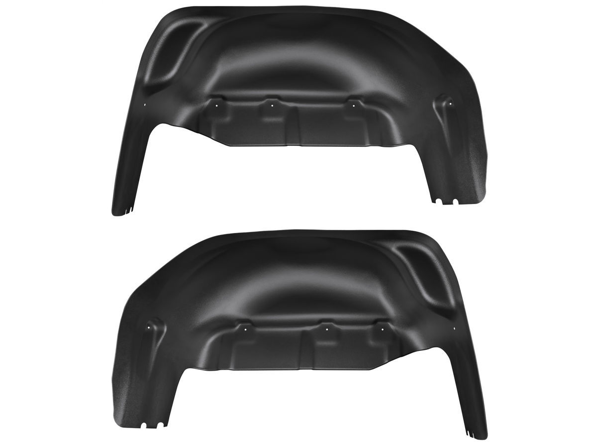 DSI Automotive Wheel Well Guard Rear Black Includes