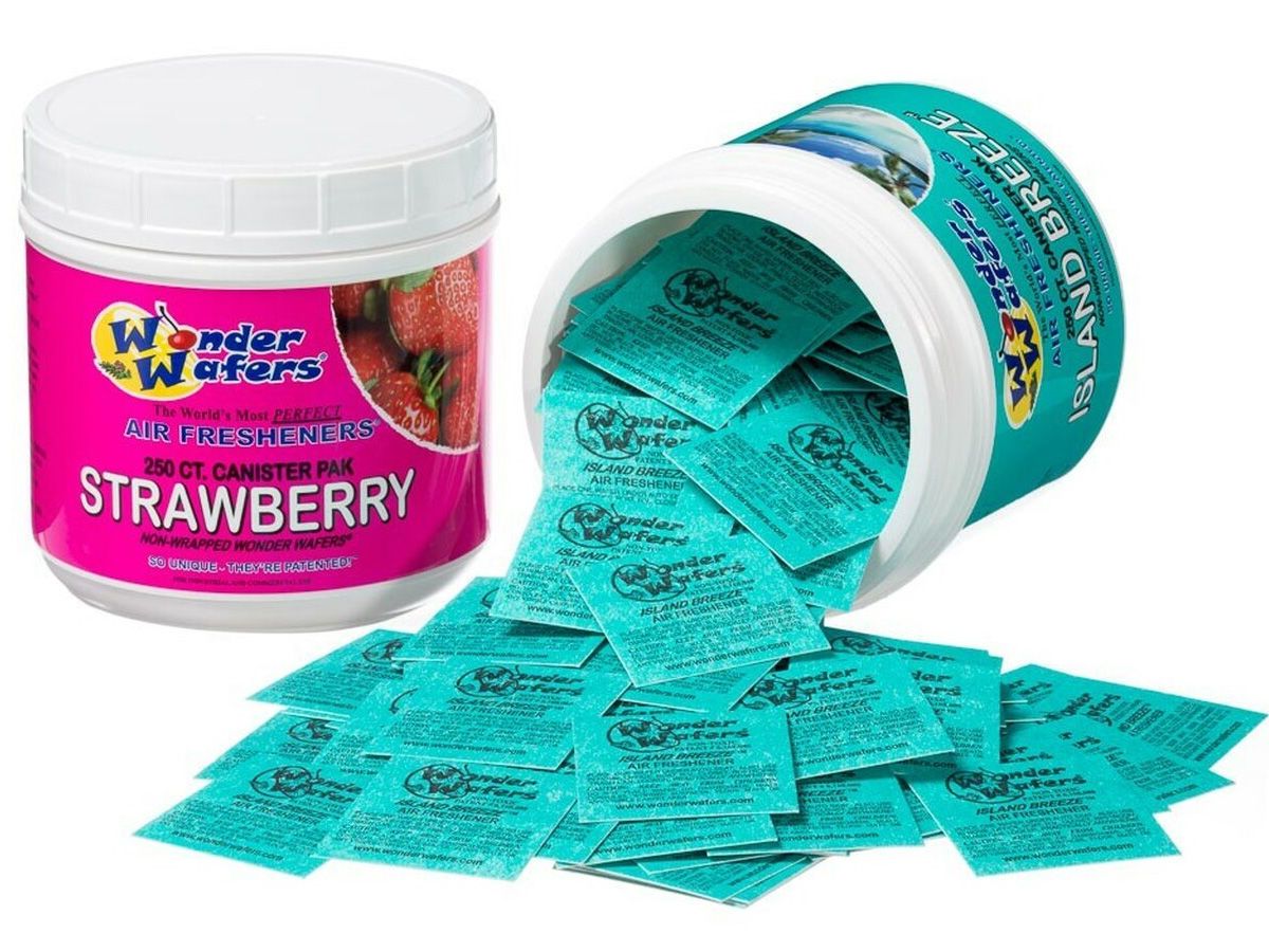 DSI Automotive Wonder Wafers 250 Ct NonWrapped Air Freshener Canister